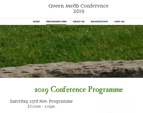 Programme Queen Maeve Conference - Lecture about how to dowse with a Lecher Antenna, Lecher Antenna applications and use, the Energies at the Megaltihic Sites measured with a Lecher Antenna